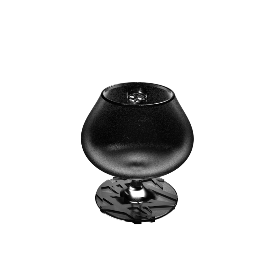 Wine Glass - Stardust by SKHIZO – art wine glass