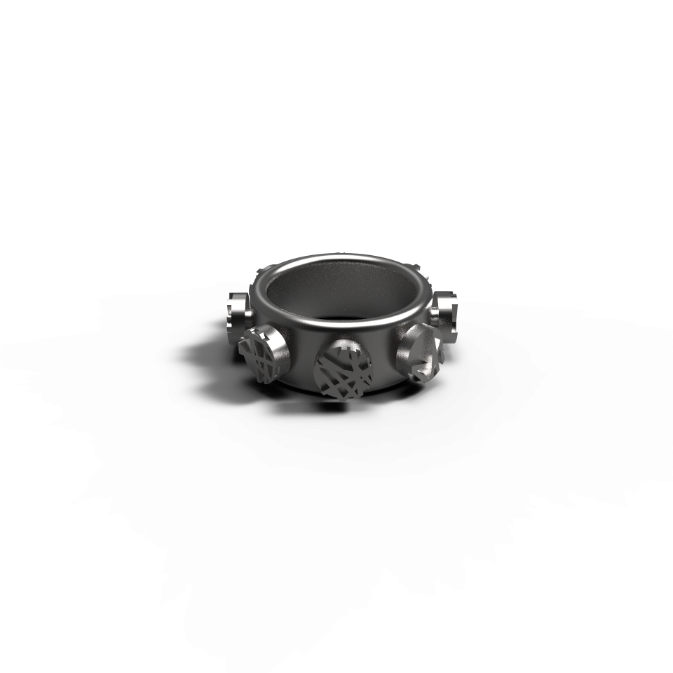 Ring - Gate of Destiny by SKHIZO – 925 sterling silver jewelry