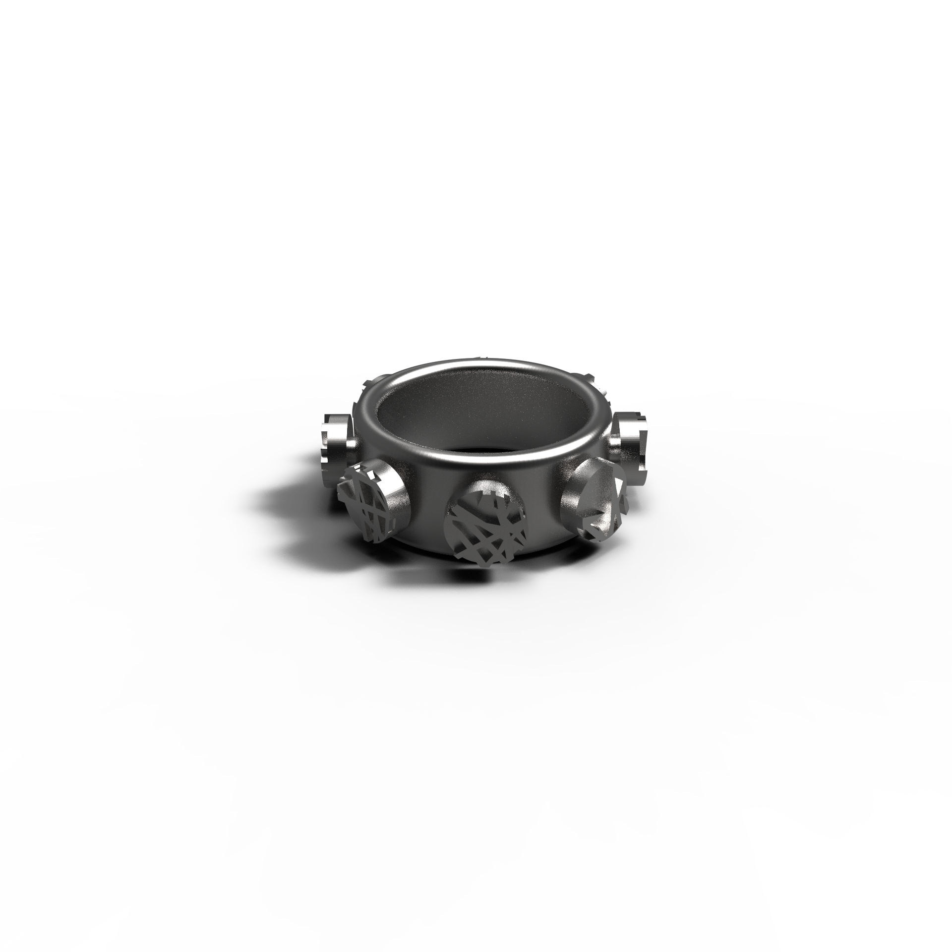Ring - Gate of Destiny by SKHIZO – 925 sterling silver jewelry